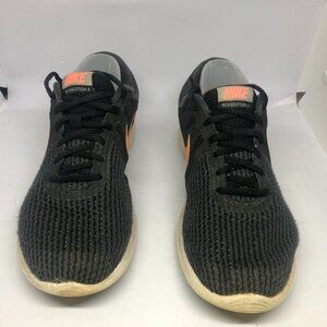 Nike Black w/Orange Swoosh Sneakers Women's 9